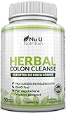 Colon Complex mit 11 Ballaststoffen plus Ingwer Extrakt und Flohsamen Schalenvon Nu U Nutrition