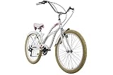 KS Cycling Beachcruiser 26'' Splash weiß RH 44 cm