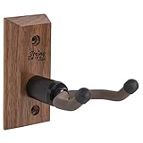 String Swing - Wandhalterung für Mandolinen, Ukulelen & Banjos - für Mahalo, Kala, Kamaka, Luna, Cordoba & - Ukulele Wall Mount - Hergestellt in den USA - Schwarznuss