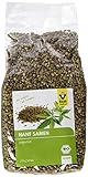 Raab Vitalfood Bio Hanfsamen ungeschält, ungesättigte fettsäuren, glutenfrei, vegan, hoher Ballaststoffgehalt; hergestellt in Deutschland, 250 g