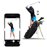 Selfie Golf Europe - Record Golf Swing - Der Gewinner des PGA Best of 2017 (Matte Black) (rot/schwarz)