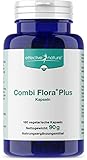 effective nature - Combi Flora Plus - Enthält eine Optimale Kräutermischung - Mit Spirulina & Chlorella - 60 Vegane Kapseln