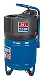 scheppach Kompressor HC24V 24L - 1500 Watt | 10 bar | Ansaugleistung 180L/min | ölfrei