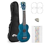Mahalo 2500 Kahiko-Serie Sopran-Ukulele, Blau