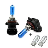 INION® SET - 2x STÜCK HIR2 55W 9012 12V XENON - OPTIK PX22d Kalt Weisse Farbe Halogen Lampe Birnen GLÜHLAMPE + 2x Stück T10 Glassockellampen Autolampen