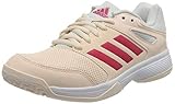 adidas Damen Speedcourt Volleyball-Schuh, PNKTIN/FTWWHT/POWPNK, 39 1/3 EU