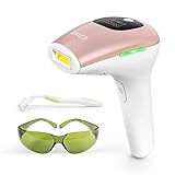 IPL Hair Removal Device for Men and Women, 999,000 Light Pulses, Painless and Long-Lasting, Body, Face, Bikini Area