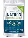 Natron Pulver in Lebensmittelqualität 1kg - in wiederverschießbaren Beutel