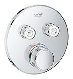 GROHE Grohtherm Smartcontrol | Thermostate - Thermostat mit 2 Absperrventilen | chrom | 29119000