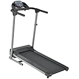 ArtSport Laufband Speedrunner 2000 klappbar - 10 km/h & 12 Programme, LCD Display – Heimtrainer elektrisch 120 kg belastbar - Fitnessgerät 500 Watt