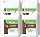 Envira Spinnen-Spray - Anti-Spinnen-Mittel Mit Langzeitwirkung - Geruchlos & Auf Wasserbasis - 4 x 5 Liter