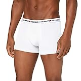 Tommy Hilfiger Herren Trunk Unterwäsche, Weiß, SM