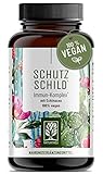 Immunsystem-Komplex - 500mg Echinacea mit Vitamin C Zink Selen L-Histidin & Kalmegh - Immunsystem stärken * vegan & ohne Zusätze - 120 Echinacea Purpurea Kapseln für 60 Tage