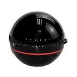 WBHZ Handy Bluetooth Fischfinder, Fischfinder Für Boote/Tiefenmesser, Fischfinder Zum Angeln 48m / 160ft Wireless Depth Echo Sounder,Schwarz
