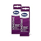 Ritex LONGTIME, Gleitgel auf Silikonbasis, Extra lange gleitfähig, 120 ml, Made in Germany