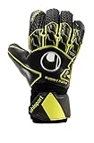 uhlsport Supersoft SF Torwarthandschuhe, schwarz/Fluo gelb/Weiß, 9.5