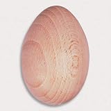 HOFMEISTER® Stopf-Ei, 6 cm, zum Stopfen von Löchern in der Kleidung, schützt die Finger vor der Nähnadel, 100% Naturprodukt aus EU Buchen-Holz, Reparien statt Wegwerfen