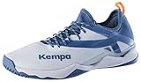 Kempa WING LITE 2.0, Herren Handballschuhe, Mehrfarbig (Weiß/Steel Blau 03), 41 EU (7.5 UK)