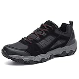 Dannto Herren Wanderschuhe Trekkingschuhe Leichte rutschfeste Outdoorschuhe Winterstiefel Traillaufschuhe Reiseschuhe Atmungsaktive Für Männer（Schwarz,40