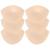 Vococal 3 Paare Schwamm Abnehmbare Push-up Brust Pads Einsätze Bra/Bikini Badeanzug BH-Einlagen, Skin