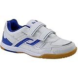 Pro Touch Kinder Hallenschuhe Sportschuhe Rebel JR. Velcro weiß, Schuhgröße:28