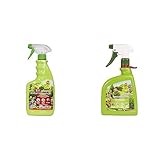 COMPO Triathlon Universal Insekten-frei AF, Bekämpfung von Schädlingen an Zier- und Zimmerpflanzen, 750 ml & Ortiva Spezial Pilz-frei AF, Bekämpfung von Pilzkrankheiten an Zierpflanzen, 1 Liter