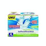 UHU 53165 Luftentfeuchter Nachfülleinheit, 2 x 450 g