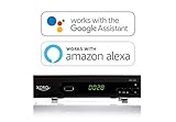 Xoro HRK 7660 SMART DVB-C HD Receiver (Alexa, Google Home, LAN, HDMI, USB 2.0, PVR) black