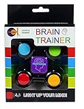 Fun Trading 4802 - Brain Trainer, Gedächtnis und Lernspiel mit Licht und Sound, inklusive Batterien