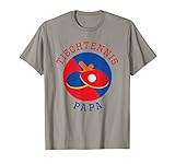 Herren Tischtennis Papa | Tischtennisschläger | Ping Pong T-Shirt