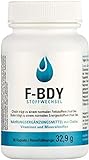 Vihado F-BDY Stoffwechsel – Kapseln für einen normalen Stoffwechsel mit Vitaminen und Mineralstoffen – normaler Kohlenhydrat-Stoffwechsel mit Zink und Fettstoffwechsel mit Cholin – 60 Kapseln