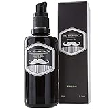 Bartöl - Mr. Burton´s Beard Oil - FRESH - 50 ml Bart Öl für die Bartpflege - 100% natürliche Inhaltsstoffe - Premium Qualität - Made in Germany