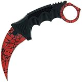 g8ds® Outdoormesser Classic Karambit inkl. Etui Gürtelmesser Fahrtenmesser