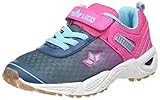 Lico BARNEY VS Multisport Indoor Schuhe Mädchen, Marine/ Pink/ Türkis, 31 EU