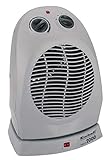 Einhell Heizlüfter HKLO 2000 (bis 2000 Watt, 90° Schwenkfunktion, Thermostatregler, 2 Heizstufen, Sicherheitsabschaltung bei Überhitzung/Umfallen)