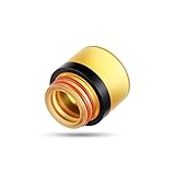 DIY-24H - Drip Tip 810 Wide Bore Anschluss Verdampfer Atomizer Resin Harz z.B. SMOK TFV8, TFV12, Griffin 25, uva. Mundstück DripTip