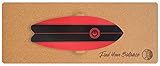 JUCKER HAWAII Balance Board Homerider Aloha Black - Balanceboard Set inkl. Korkrolle und Korkmatte