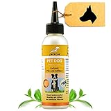 Peticare Spezial-Pflege für Hunde bei Juckreiz, Milben, Flöhe - Effektive Lotion gegen Jucken, Pilzbefall, Floh-Befall, natürliche Inhaltstoffe petDog Protect 2101-2201