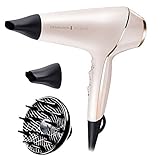 Remington Haartrockner Profi Ionen PROluxe (2400W, 150km/h, 3 Stylingaufsätze, OPTIheat-Technologie für lang anhaltende Styling-Ergebnisse, Ionenpflege - Anti Frizz, langlebiger AC-Motor) AC9140