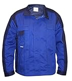 Format Herren Arbeitsjacke S-3XL Schutzjacke Arbeitsbekleidung Jacke Berufsjacke (S, Royalblau)
