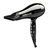 Udo Walz by Beurer S5 2200 Haartrockner (Hohe Leistungsfähigkeit bis 2200 Watt mit 3 Heizstufen und 2 Gebläsestufen)