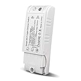 WiFi Dimmer Schalter, FOXNSK Dimmer Switch Modul DIY Wireless Modul WiFi Lichtschalter Timmer Kompatibel mit Alexa/Google Home