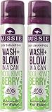 Aussie Miracle Dry Shampoo - Tolles Instant-Trockenshampoo (2 x 65 ml), Reisegröße