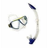 Aqua Lung Sport Unisex Oyster LX/Veracruz LX Maske und Schnorchel Set, blau, Einheitsgröße
