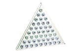 Silverline Golfballregal aus Acryl für Golfballsammler,transparent, 58 x 50 x 5 cm