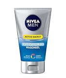 Nivea Men Active Energy Gesichtspflege Waschgel, 2er Pack (2 x 100 ml)