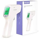 HYLOGY Fieberthermometer, Digitales Stirnthermometer Infrarot berührungsloses Thermometer, Akkurates Digitales Fieberalarm , Sofortthermometer für Kinder, Erwachsen