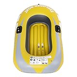 Alomejor Aufblasbares Kajak-Kanu 1 Person-Rudersportboots-Fischen-treibendes Tauchen