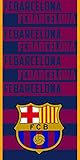 FC Barcelona FCB135 Mikrofaser-Handtuch, 70 x 140 cm, Blau