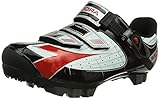 Diadora X TORNADO, Unisex-Erwachsene Radsportschuhe - Mountainbike, WeiÃŸ (weiÃŸ/schwarz/rot 1470), 45 EU